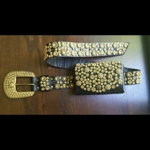 Vtg henri bendel michael morrison belt